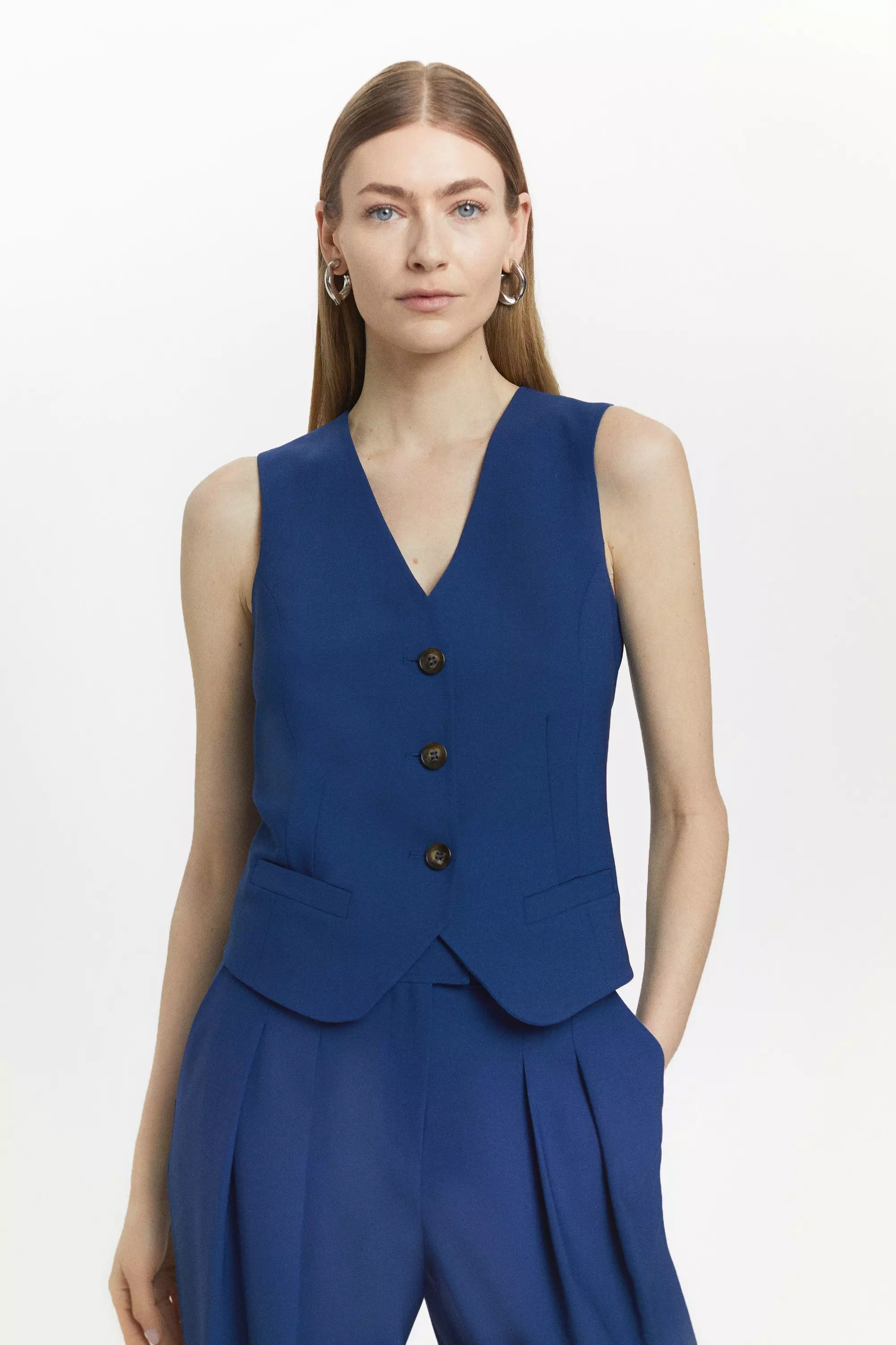 Karen millen wrap hot sale waist coat